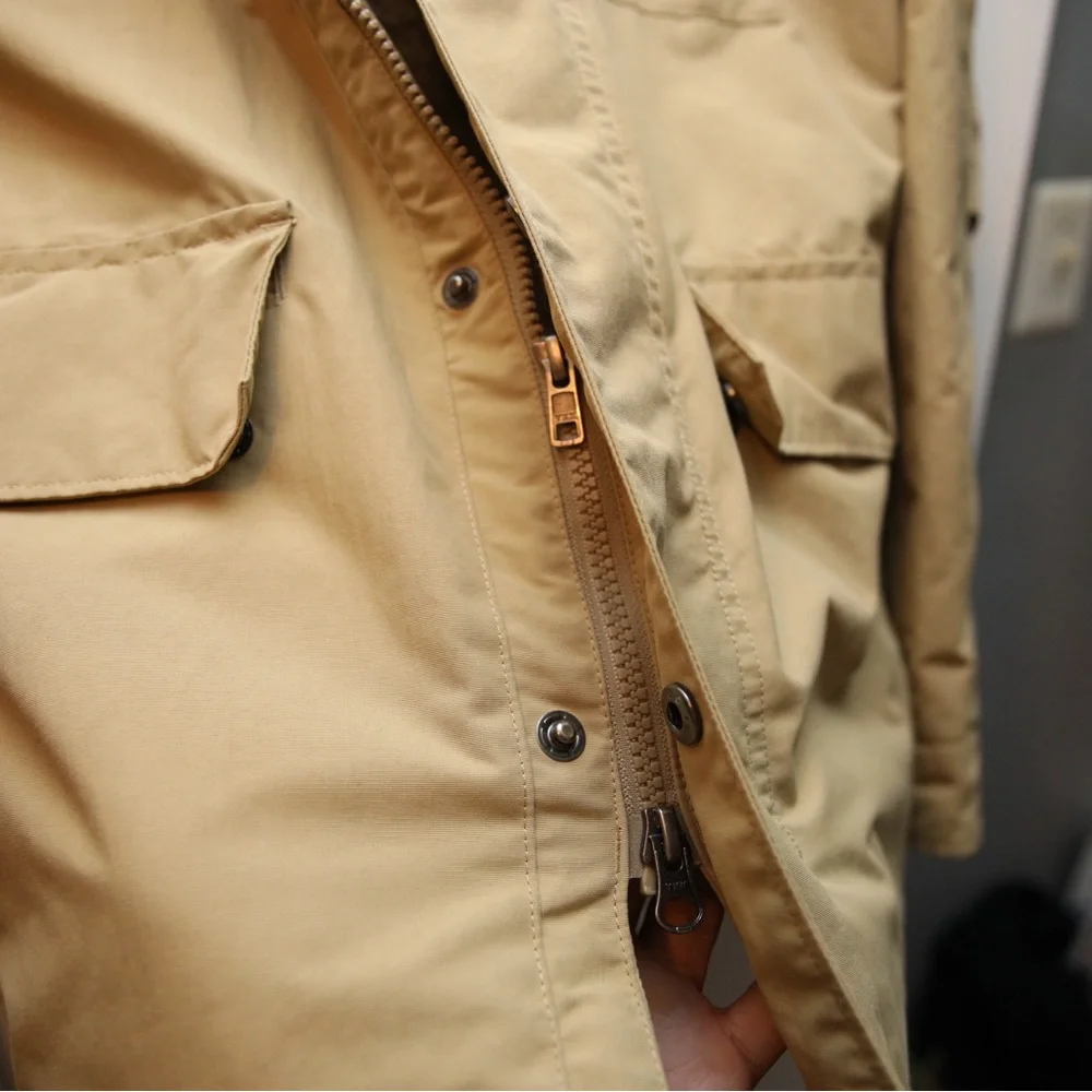 Patagonia Men's Beige Hooded Field Jacket - Picture 6 of 9